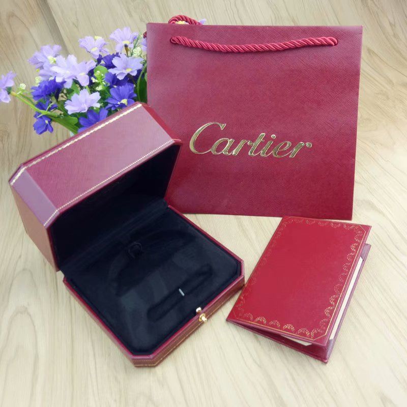 T10 Cartier Ka Jia Diya Bracelet Box Ca Counter Original Necklace Gift Box Ring Box Wedding Couple R