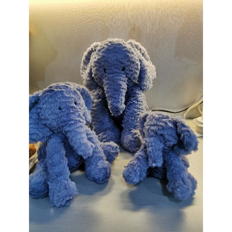 Jellycat fuddlewuddle elephant | Shopee 