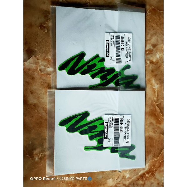 Stiker Ninja RR OLD SE 2008 2009 2010 2011 2012 Original kawasaki