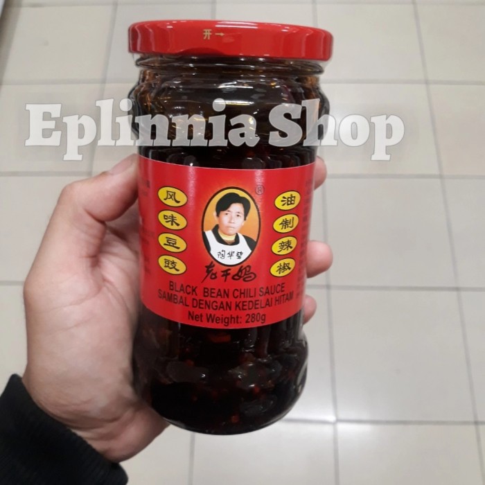 

Lao Gan Ma Black Bean Chili Sauce 280 gr - Sambal Dengan Kedelai Hitam