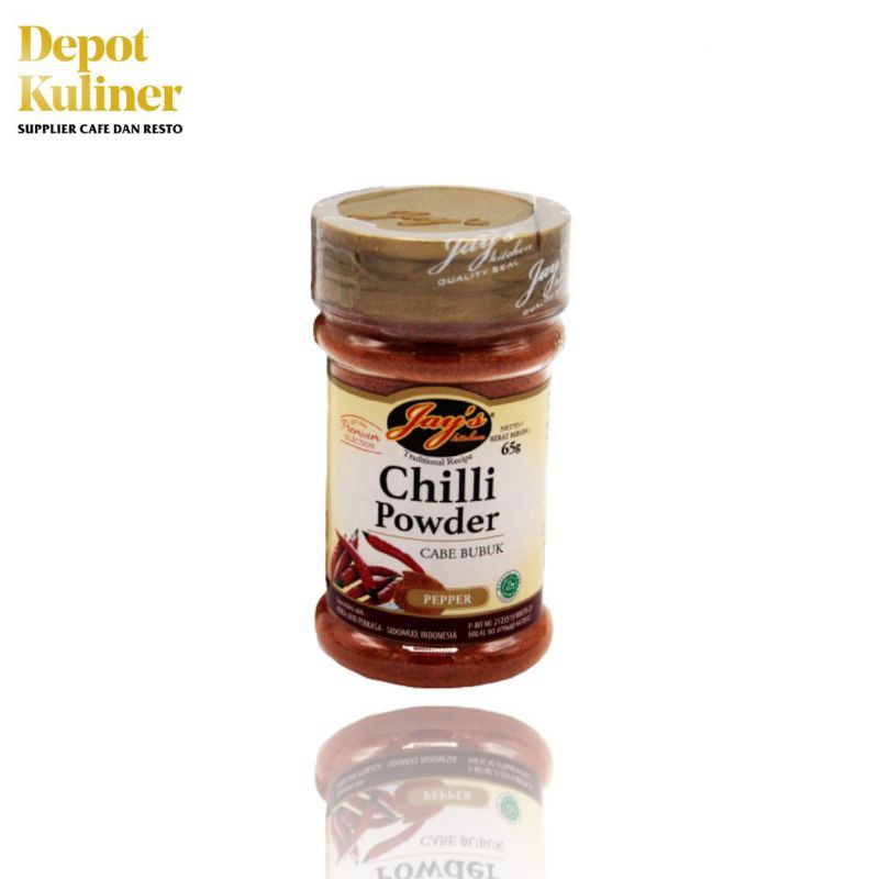 Jays's Kitchen Chilli Powder 65g Chili Powder (cabe bubuk jay's kitchen)