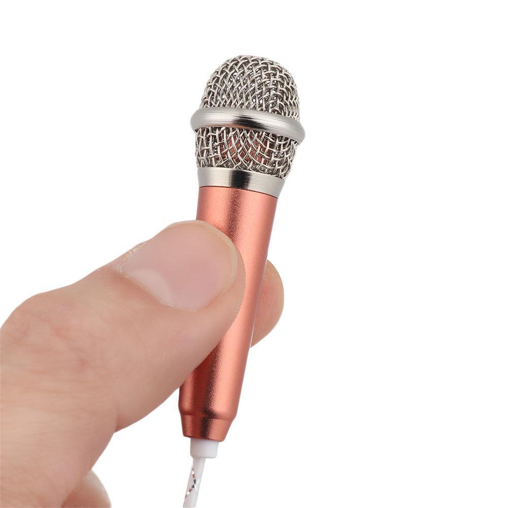 Top Mini Microphone Handphone Notebook Baru Dengan Headphone