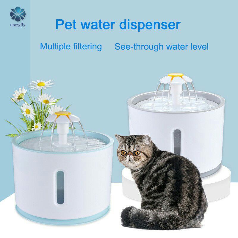 Tempat Minum Kucing Anjing Water Dispenser Fountain  2.4 Liter original