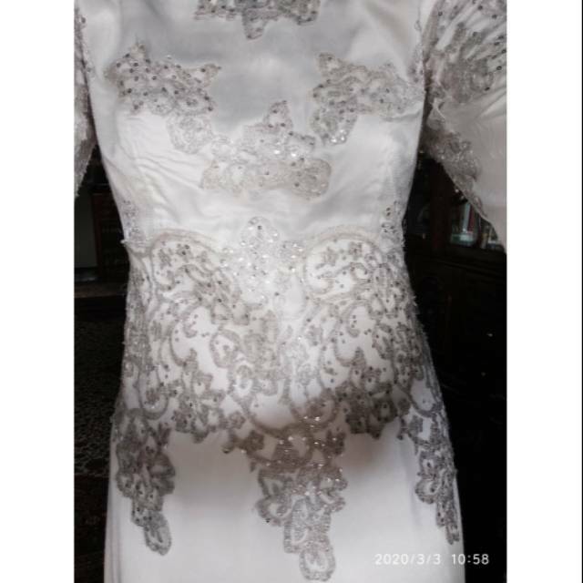 Preloved Gaun dress mix brokat warna BW