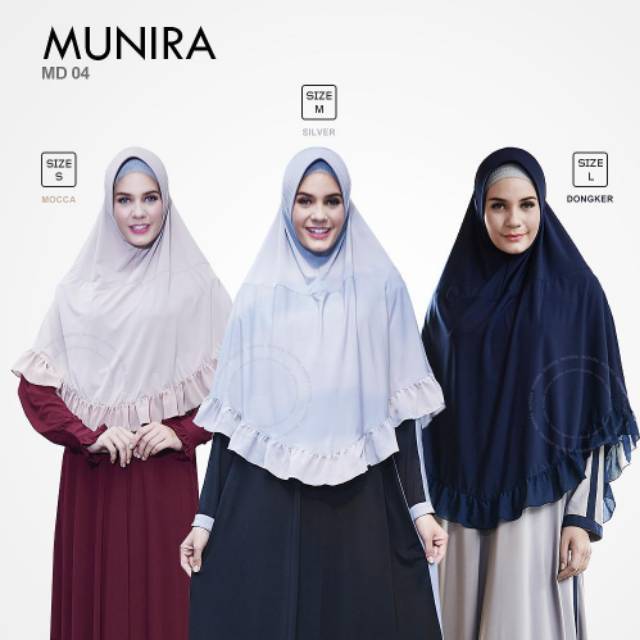 Hijab ukhti Munira ori MD04