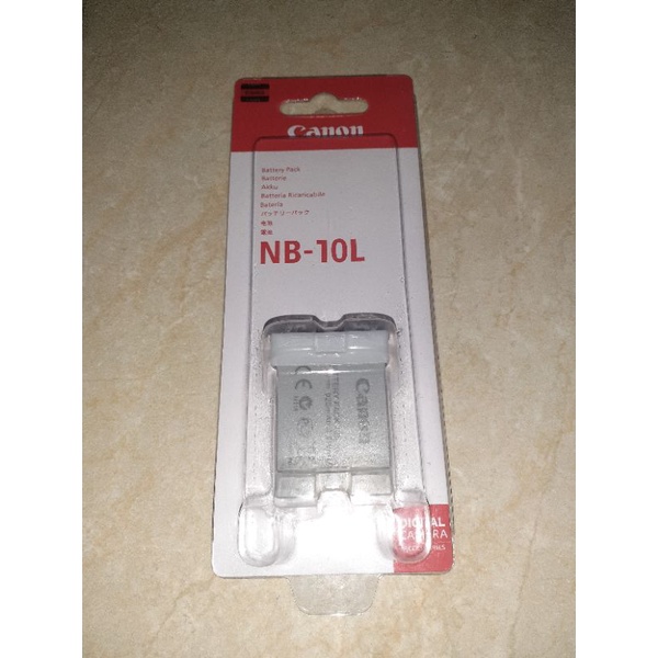 Baterai Canon NB-10L for Canon SX40 HS SX50 HS