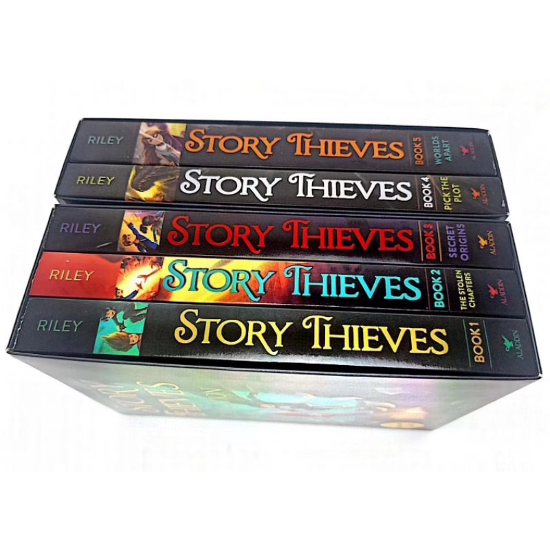 Story thieves 5 buku soft cover buku bacaan buku impor happychild