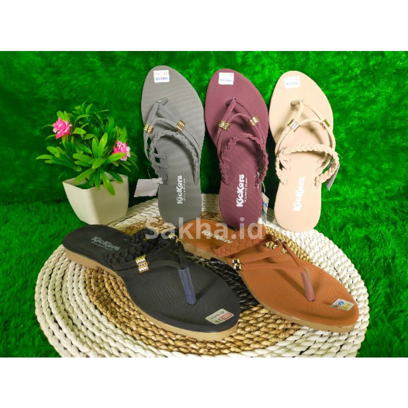 SANDAL KICKERS JAPIT KEPANG WANITA MURAH