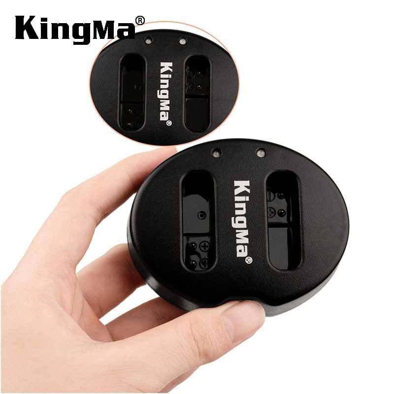 Kingma Charger Baterai 2 Slot Canon G1X Mark II N100 Mini X - NB-12L