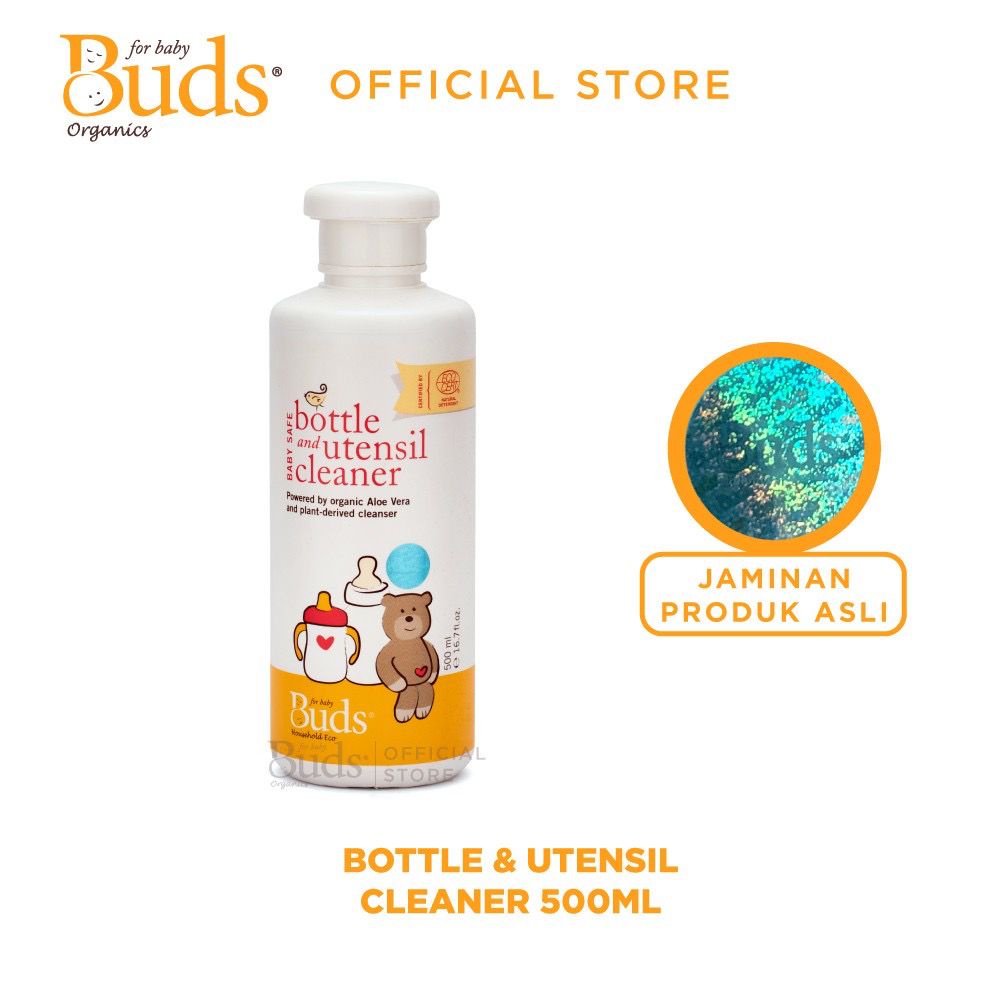 Buds Organics - Baby Safe Bottle And Utensil Cleaner 500ml / Pembersih Botol