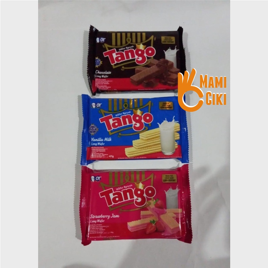 

WAFER TANGO 47 GRAM RASA COKLAT & STRAWBERRY [HARGA MURAH]