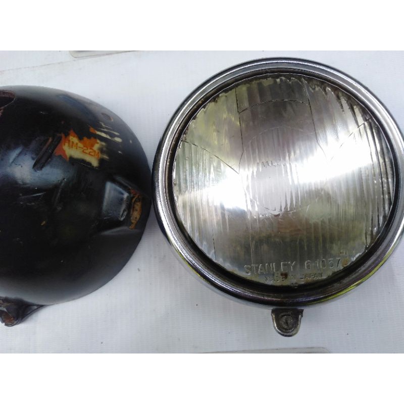 lampu headlamp reflektor depan honda cb100 cb125 cb 100 125 Stanley japan ori original