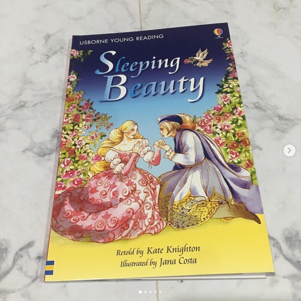 sleeping beauty aurora disney princess usborne reprint buku cerita anak bahasa inggris storybook sto