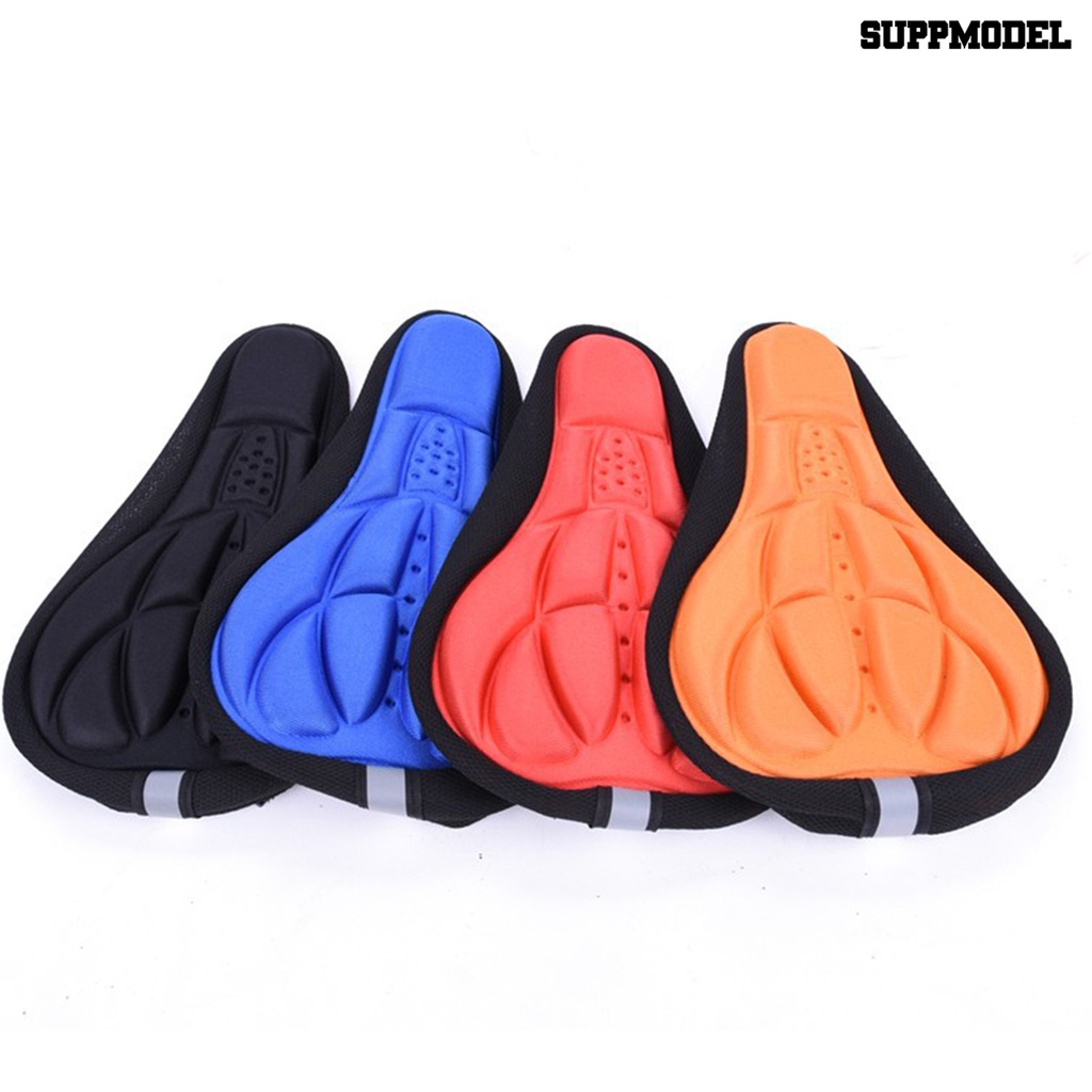 Cover Sadel Sepeda Reflektif 3D Bahan Silikon