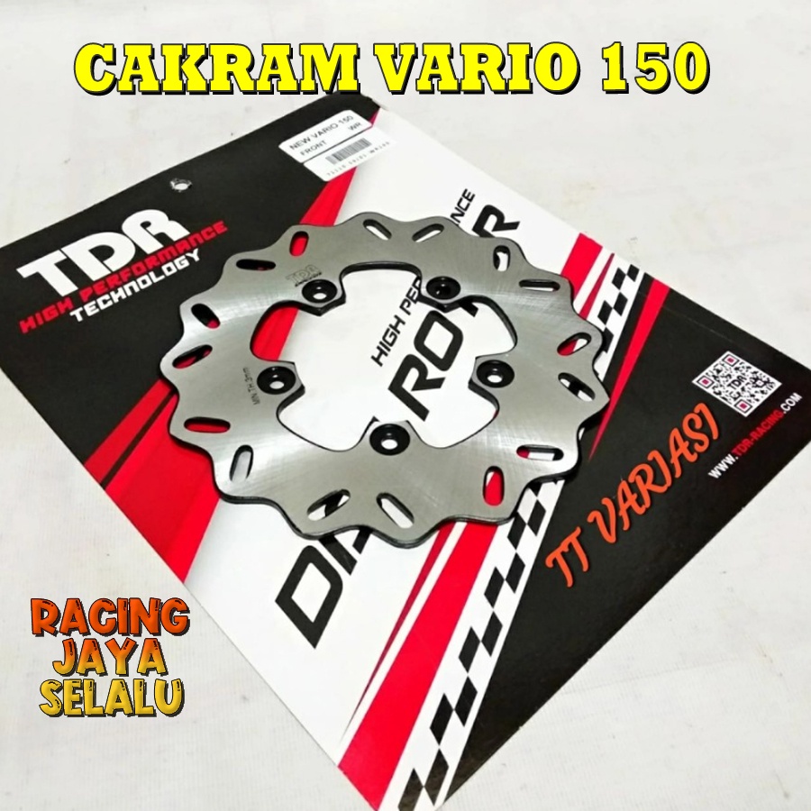 Disc Piringan Cakram Depan New Vario 150 TDR Racing