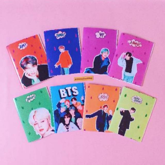 

BUKU TULIS KPOP / BUKU TULIS CUSTOM / BUKU TULIS BY REQUEST