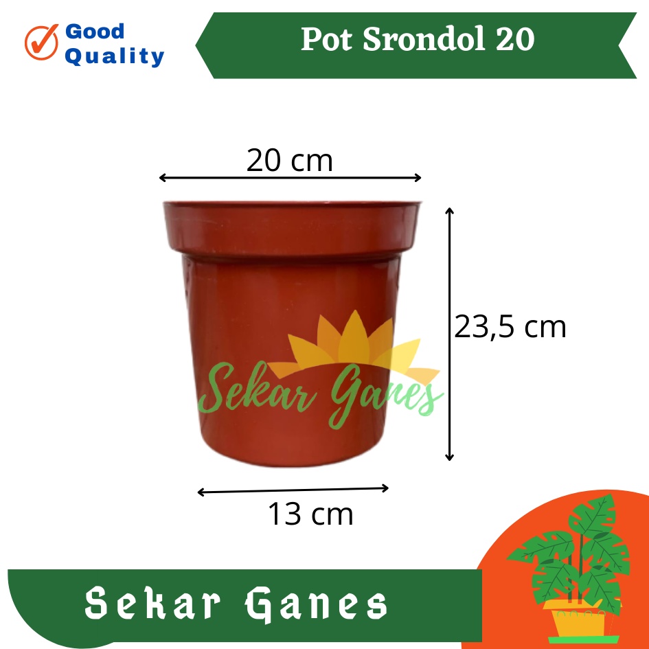 Sekarganes Pot Tinggi Srondol 20 Putih - Pot Tinggi Usa Eiffel Effiel 18 20 25 Lusinan Pot Tinggi Tirus 15 18 20 30 35 40 50 Cm Paket murah isi 1 lusin pot bunga plastik lusinan pot tanaman Pot Bibit Besar Mini Kecil Pot Srondol 15