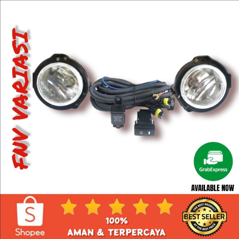 Foglamp All new avanza / Grand New Avanza + Switch Komplit