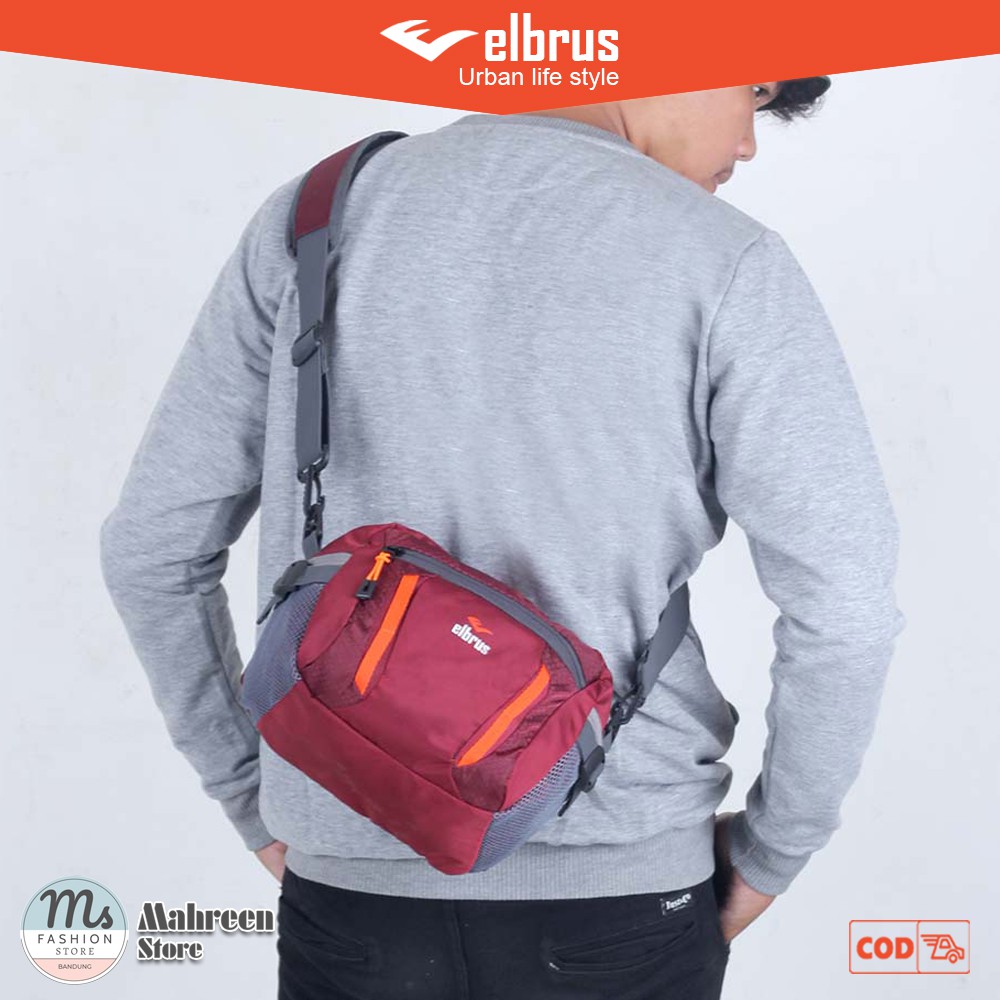 Tas Pria Tas Slingbag Pria Tas Selempang Pria - Elbrus | TL 446