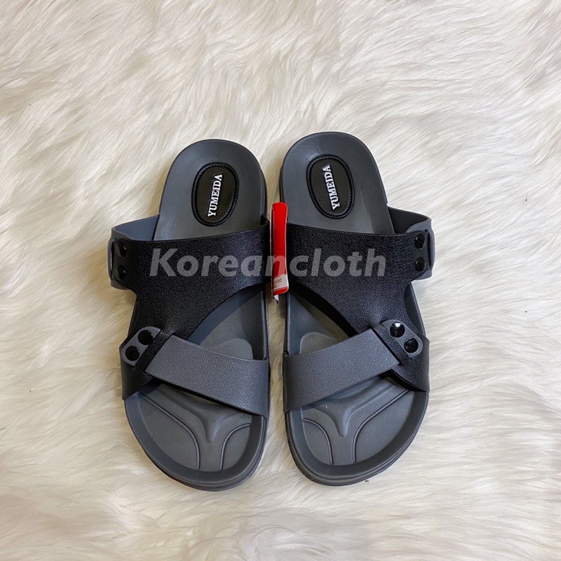 [8092] SANDAL KARET YUMEIDA BAPAK-BAPAK ANTI SLIP ANTI AIR