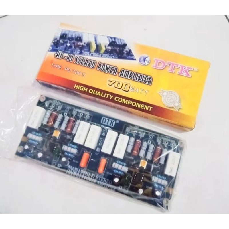 Kit Driver Hi Fi Stereo Power Amplifier 700W DTK PD 700S