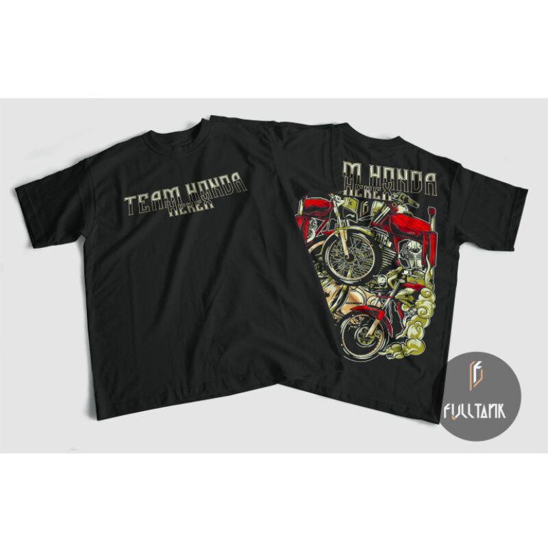 kaos motor CB team honda herex