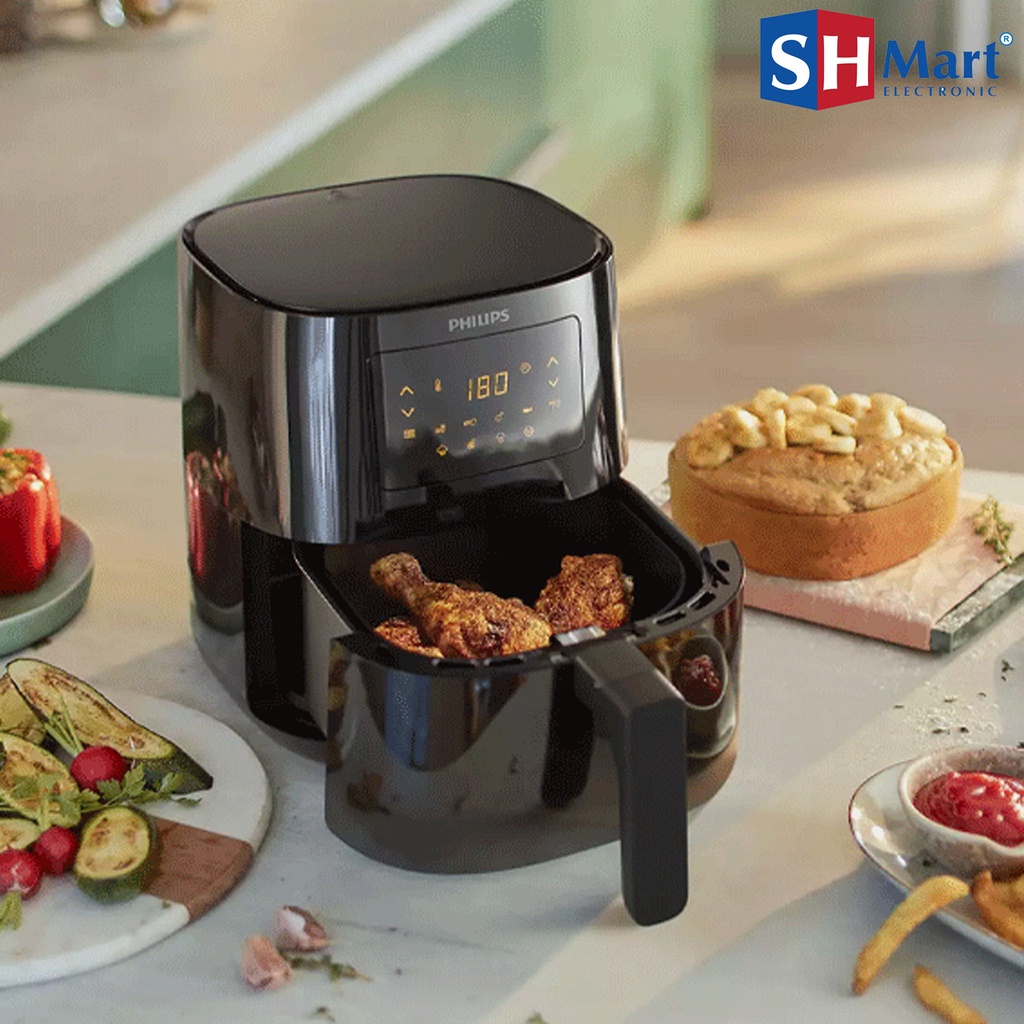 PHILIPS AIR FRYER DIGITAL HD9252/90 HD9252/50 HD9252/20 HD9252 KAPASITAS 4,1 LITER ( MEDAN )