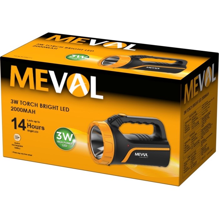 Meval Senter LED 3W Hi-power