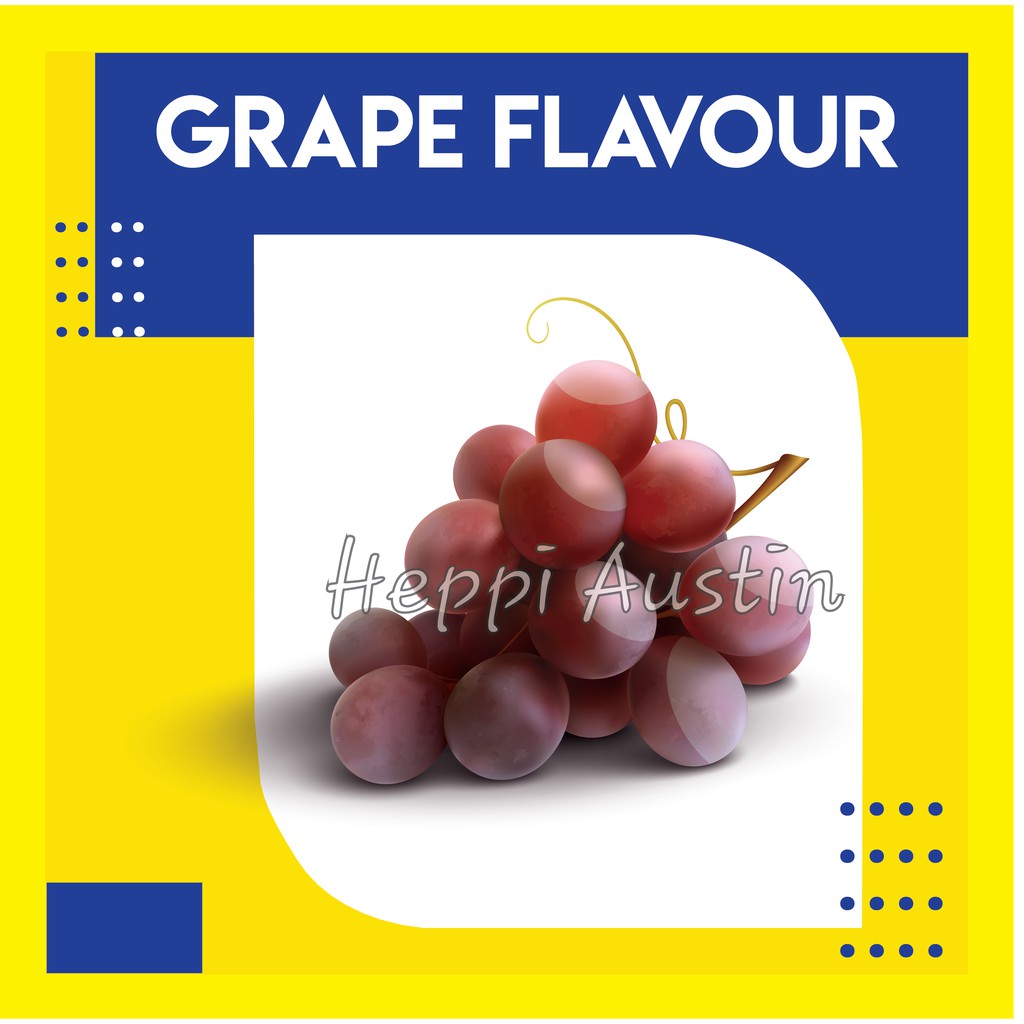 

Esen Anggur Pewangi Makanan dan Minuman Grape Flavour 50 ML