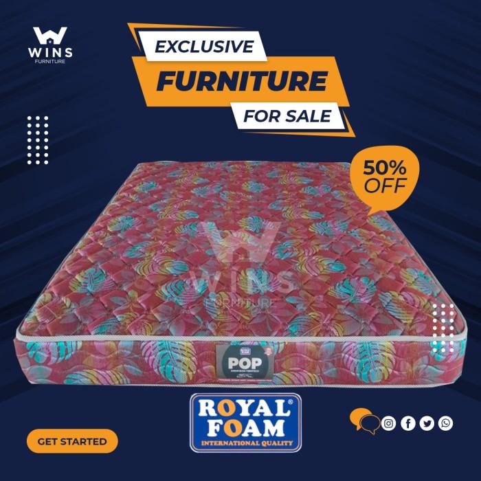 Wins Kasur Royal Foam Busa Rebounded FiberTech Orthopedic