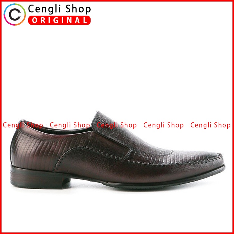 EM27 SEPATU EVERBEST SLIP ON PRIA ORIGINAL MOKASINS KULIT ASLI ORI COKLAT