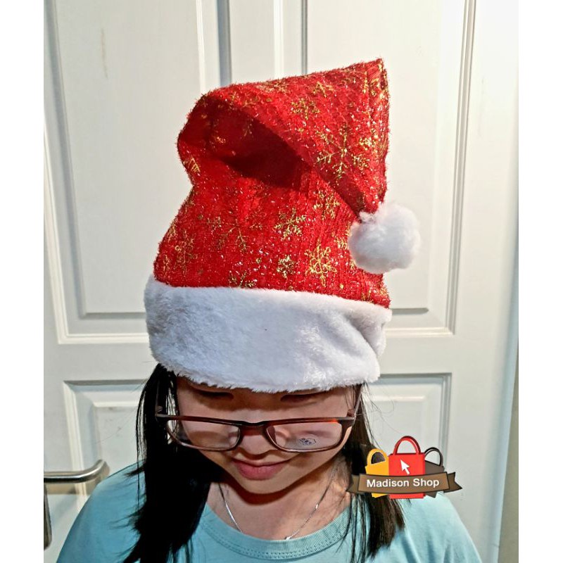 TOPI NATAL MURAH TEBAL PREMIUM AKSESORIES NATAL CHRISTMAS HAT ANAK BAYI