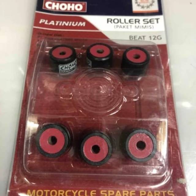 Roller roler beat Scoopy Spacy karburator ukuran 12 gram merk Choho