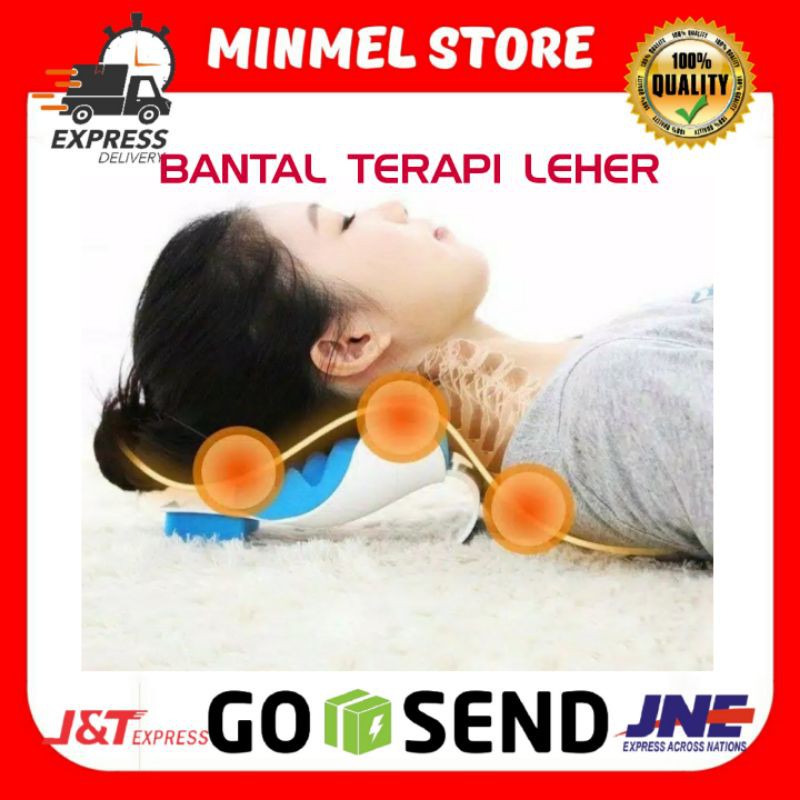 BANTAL RELAKSASI LEHER PUNGGUNG CERVICAL NECK PAIN RELIEF BANTAL LEHER ANTI SAKIT