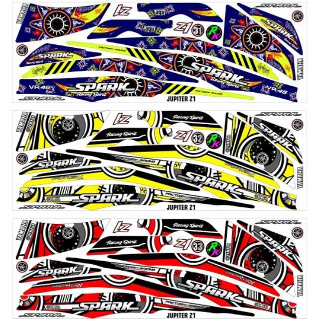 Sticker Striping Variasi Thailand Thailook Jupiter Z1 2013-2019 - SPARK
