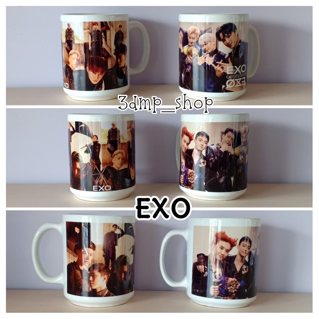 [TAMBAHKAN BUBLE WRAP] MUG GELAS CANGKIR EXO