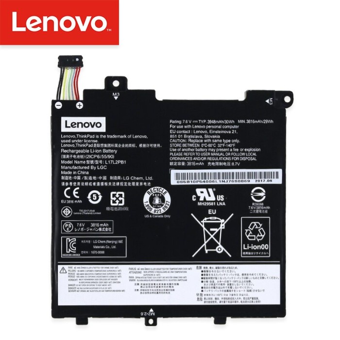 Batre Baterai Laptop LENOVO V330 V130 V330-14 L17M2PB1-  BERGARANSI