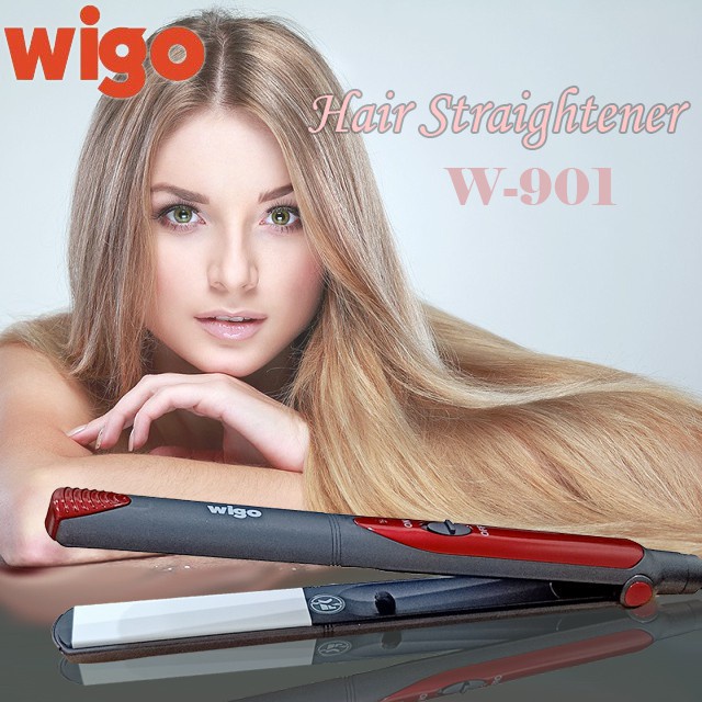 Catokan Rambut Lurus Hair Straightener Catok Wigo W-901 Infra Red