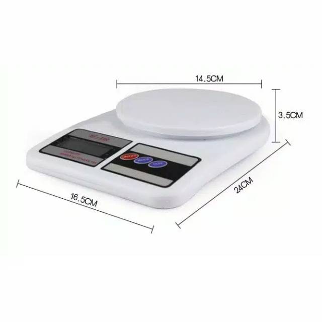 Timbangan Dapur / Timbangan Kue / Timbangan Digital / Electronic Kitchen Scale SF-400