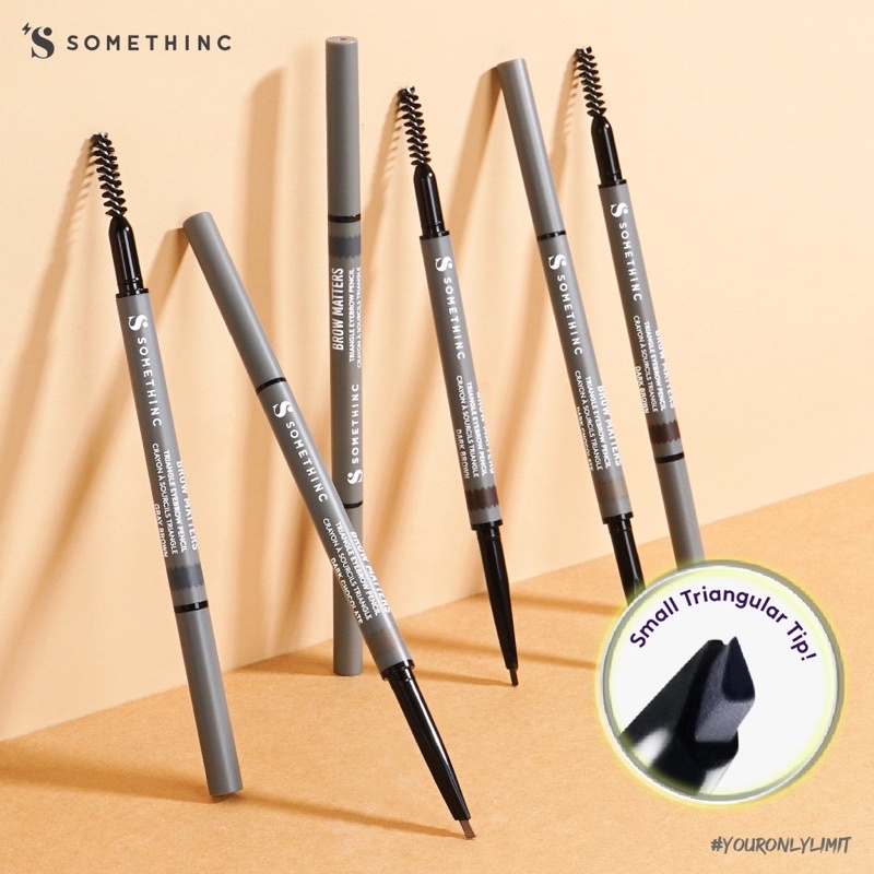 SOMETHINC BROW MATTERS Retractable Triangle Eyebrow - Pensil Alis Mekanik Tip Segitiga