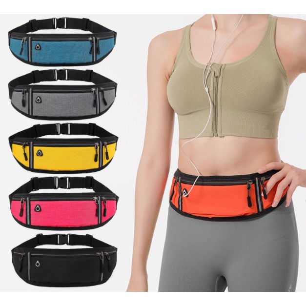 Tas Pinggang Olahraga Waterproof / Sport Belt  / Sport Waist Bag