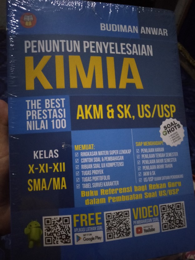 Buku Kimia Akm Sk Us Usp Kelas 10 11 12 Sma Ma Buku Soal Akm Kimia Sma Ma Shopee Indonesia