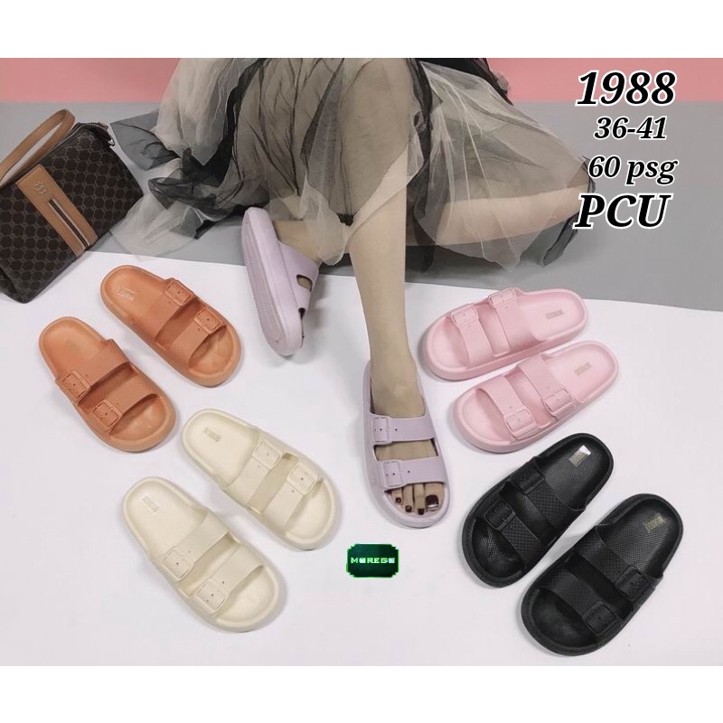 SANDAL WANITA MOREGO PREMIUM SLIP ON