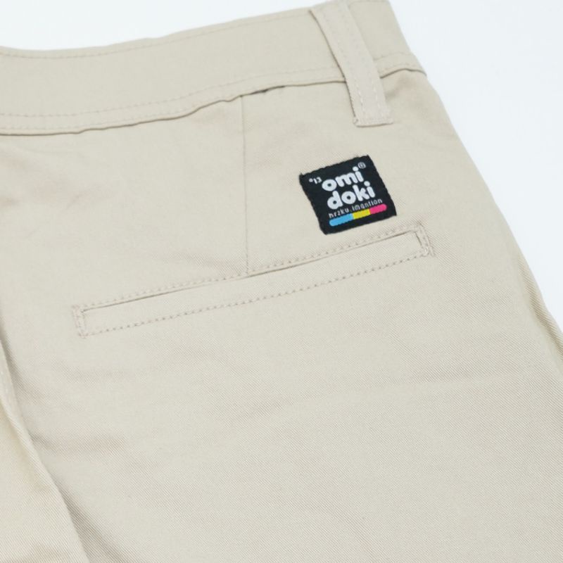 Omidoki Celana Panjang Pria Chino Cream Hrz Chino Pants