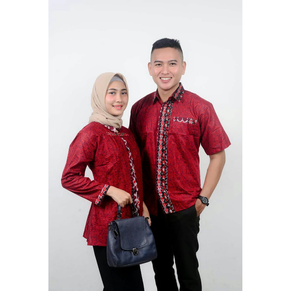 GROSIR BATIK COUPLE BLOUSE