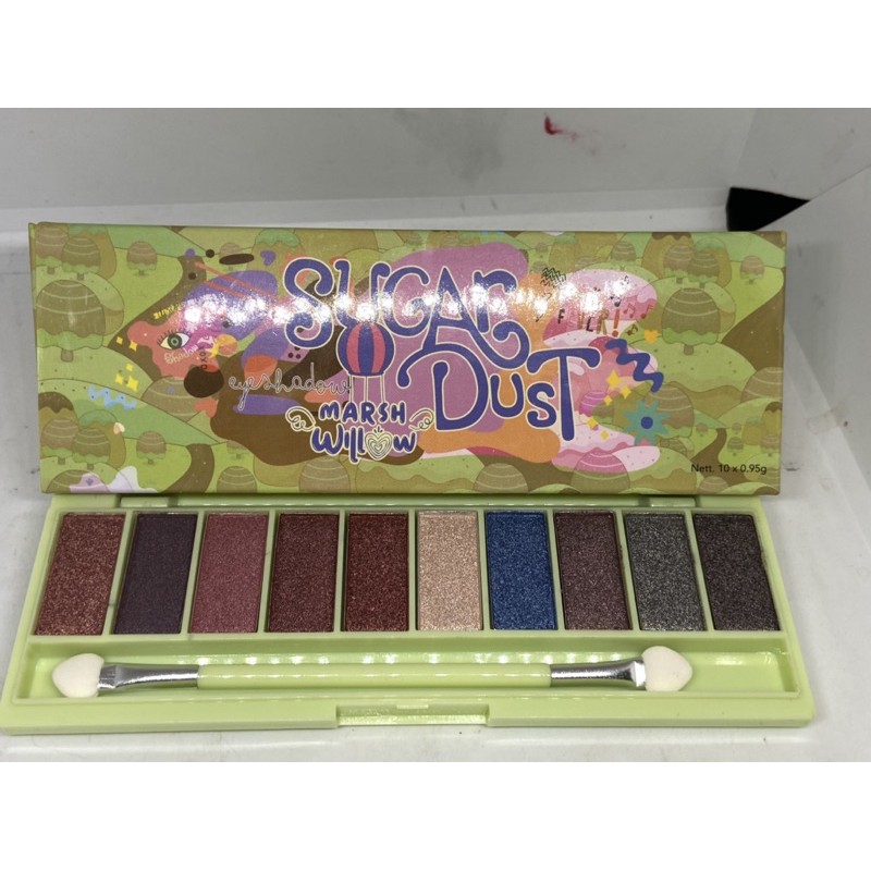 palette panjang - MARSHWILLOW SUGAR DUST EYESHADOW - EYESHADOW PALLETE MARSHWILLOW sugardust