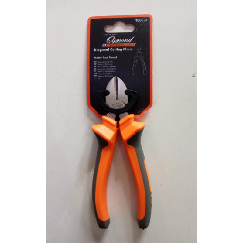 Tang Kombinasi cucut / potong/ potong diagonal OSMOND 6&quot; DETON combination pliers diagonal cutting pliers