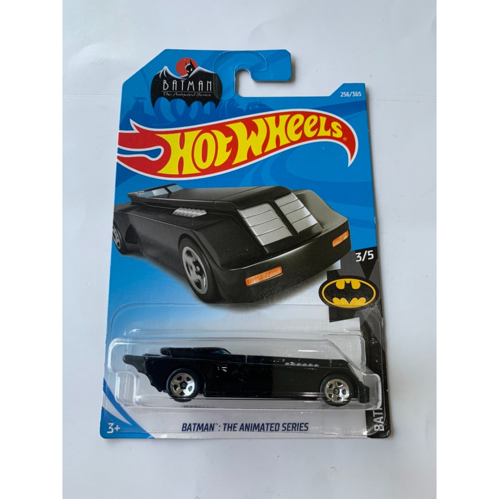 batmobile animated series hot wheels