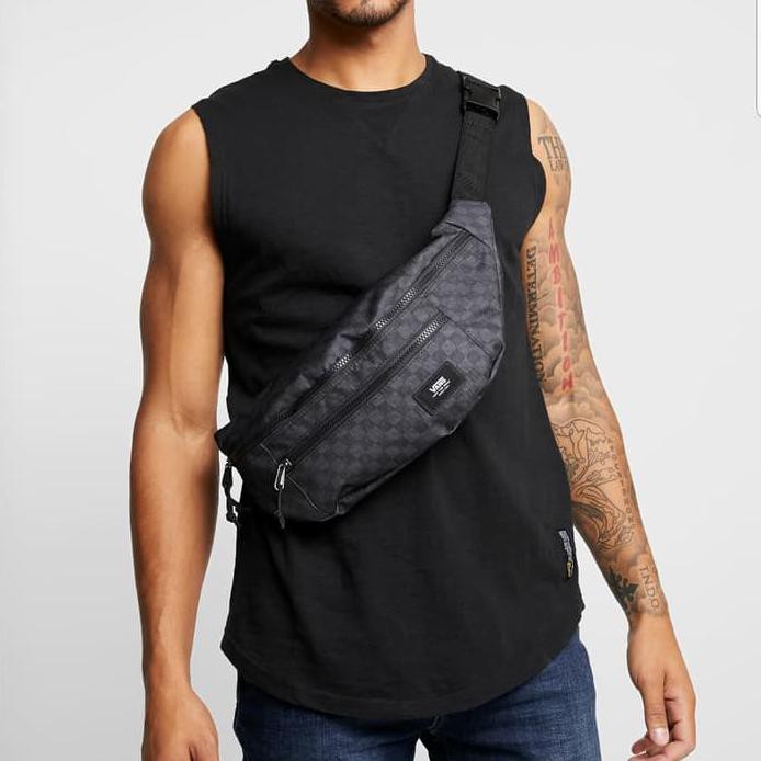 ORIGINAL VANS WAIST BAG CHECKERBOARD WARD WAISTBAG TAS PINGGANG