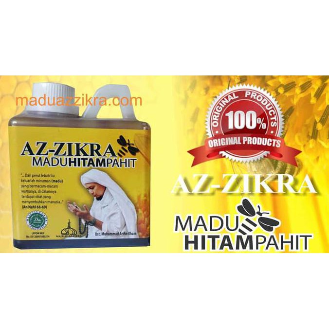 

Madu Hitam Pahit Az-Zikra 500gr Asli Original 100%